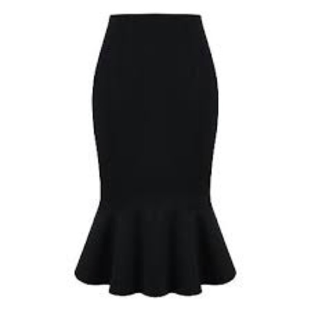 Retro Trumpet Pencil Skirt with Pockets